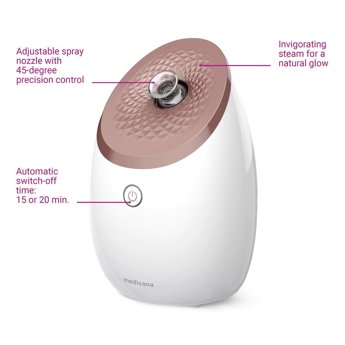 Medisana Nano-Ionic Facial Steamer DS 600