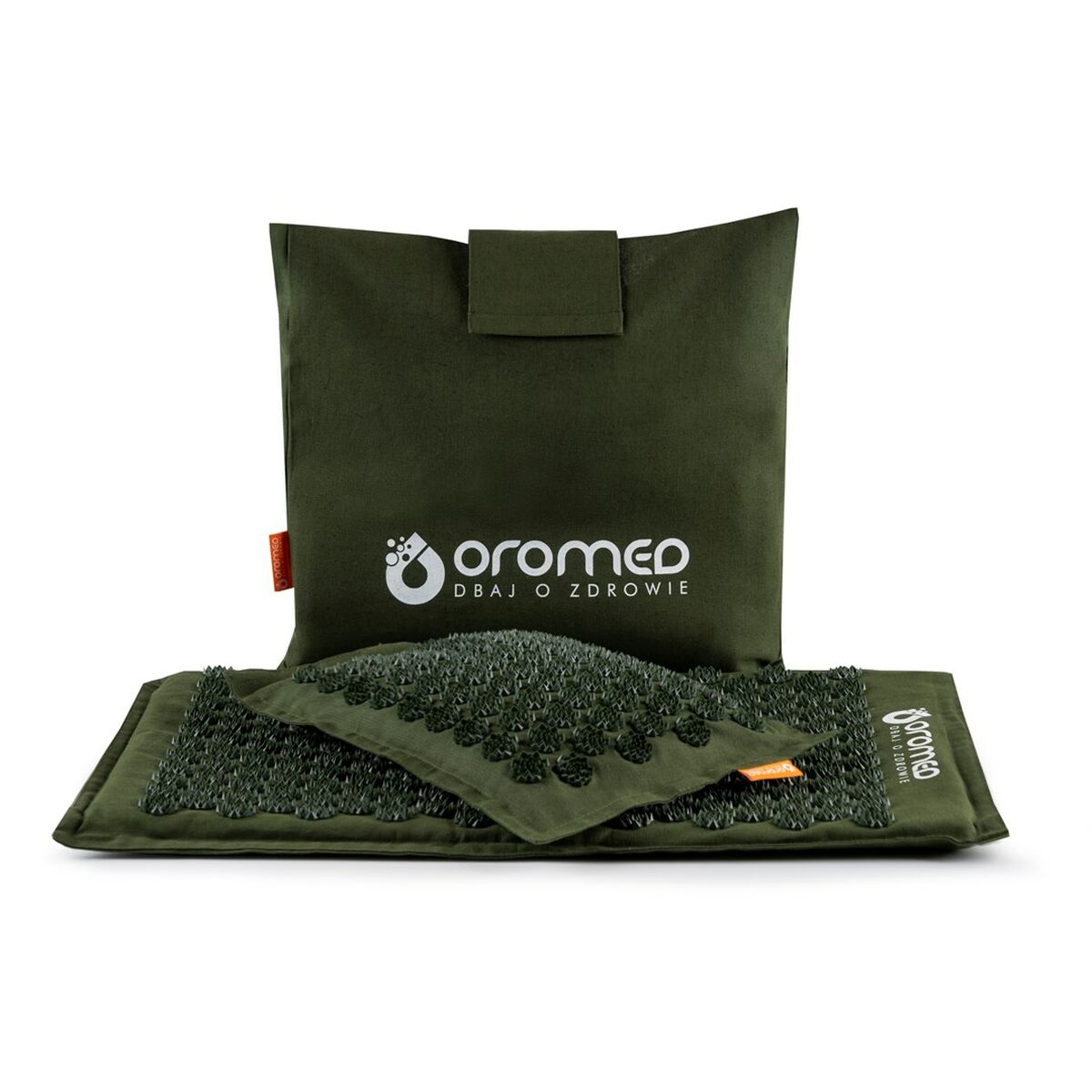 Padded Pressure Point/Acupressure Mat Oromed Dark Green