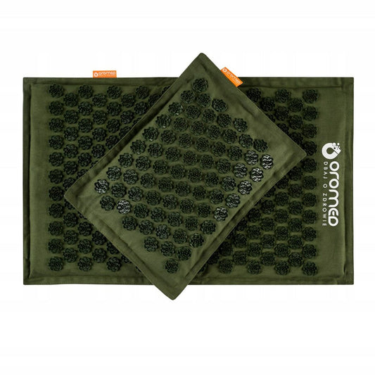 Padded Pressure Point/Acupressure Mat Oromed Dark Green