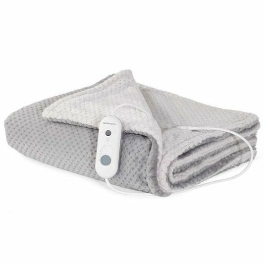 Electric Blanket Orbegozo MAH 1750 (170 x 100 cm) Grey Microfibre