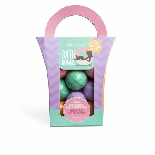 IDC Institute Bath Bombs Multicolour 8 pcs