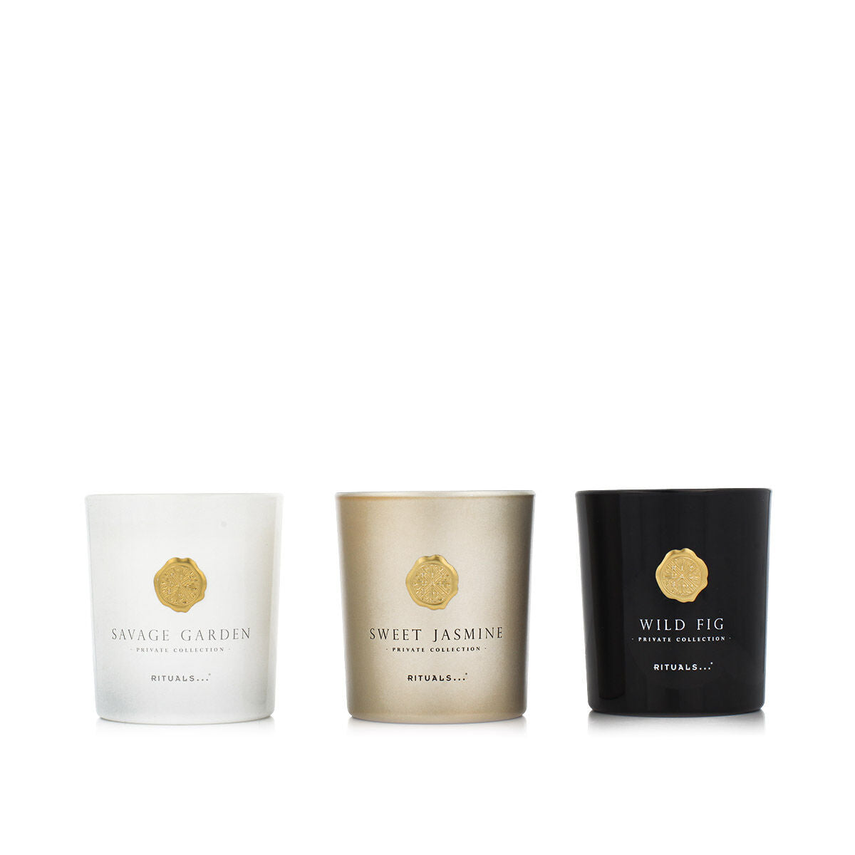 Luxury Candle Set med 3 stearinlys fra Rituals Private Collection